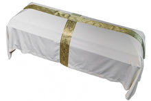 Load image into Gallery viewer, 075 Gold Cross Funeral Pall
