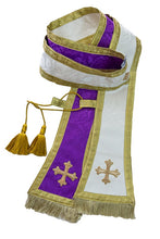 Load image into Gallery viewer, Large Visitation/Confessional Reversible stole #11324