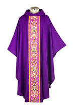 Load image into Gallery viewer, 15613  Crown and Flower Chasuble