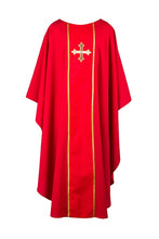 Load image into Gallery viewer, Greek Cross Hand Embd. Chasuble #16100