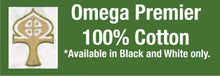 Load image into Gallery viewer, Omega 7000 Black Pure Cotton SS NB Shirt
