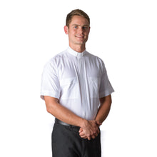 Load image into Gallery viewer, 3400 White SS Tab Shirt
