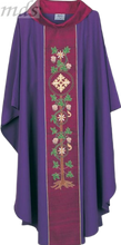 Load image into Gallery viewer, Tree of Life - Hand Embroidered Chasuble