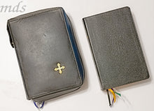 Load image into Gallery viewer, 9777B- Brass Cross leather missal Cover