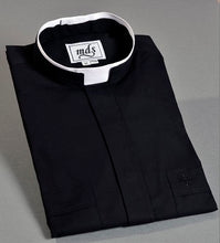 Load image into Gallery viewer, mds Tonsure LS Black Shirt