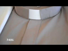 Load and play video in Gallery viewer, mds 7000 Black SS Neckband Full Collar Shirt