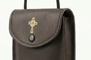 Real Sheepskin /Velveteen lined Pyx case