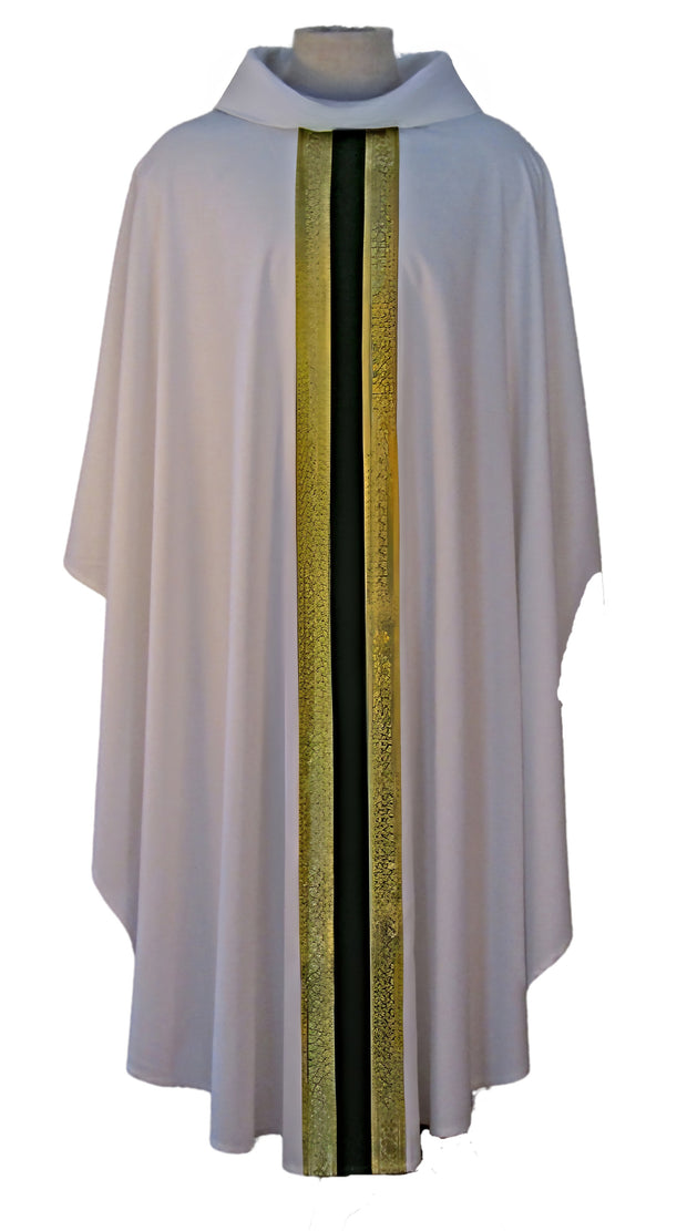 mds# 075V- Gold/Velveteen Orphrey Chasuble