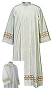 Embroidered Zippered Alb 3284