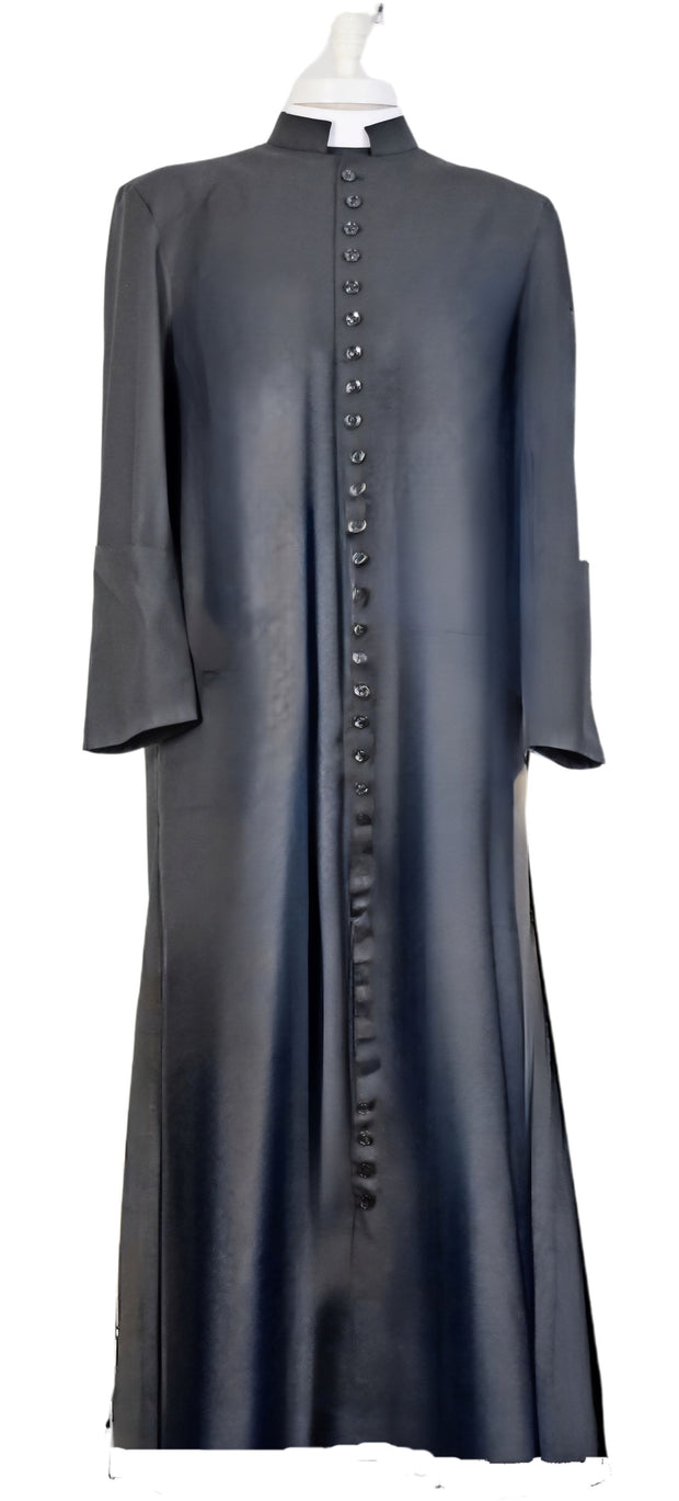 mds-C25- 18/33 button Classic Roman cassock-with/without zipper .