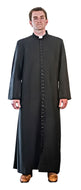 mds-C25- 18/33 button Classic Roman cassock-with/without zipper .
