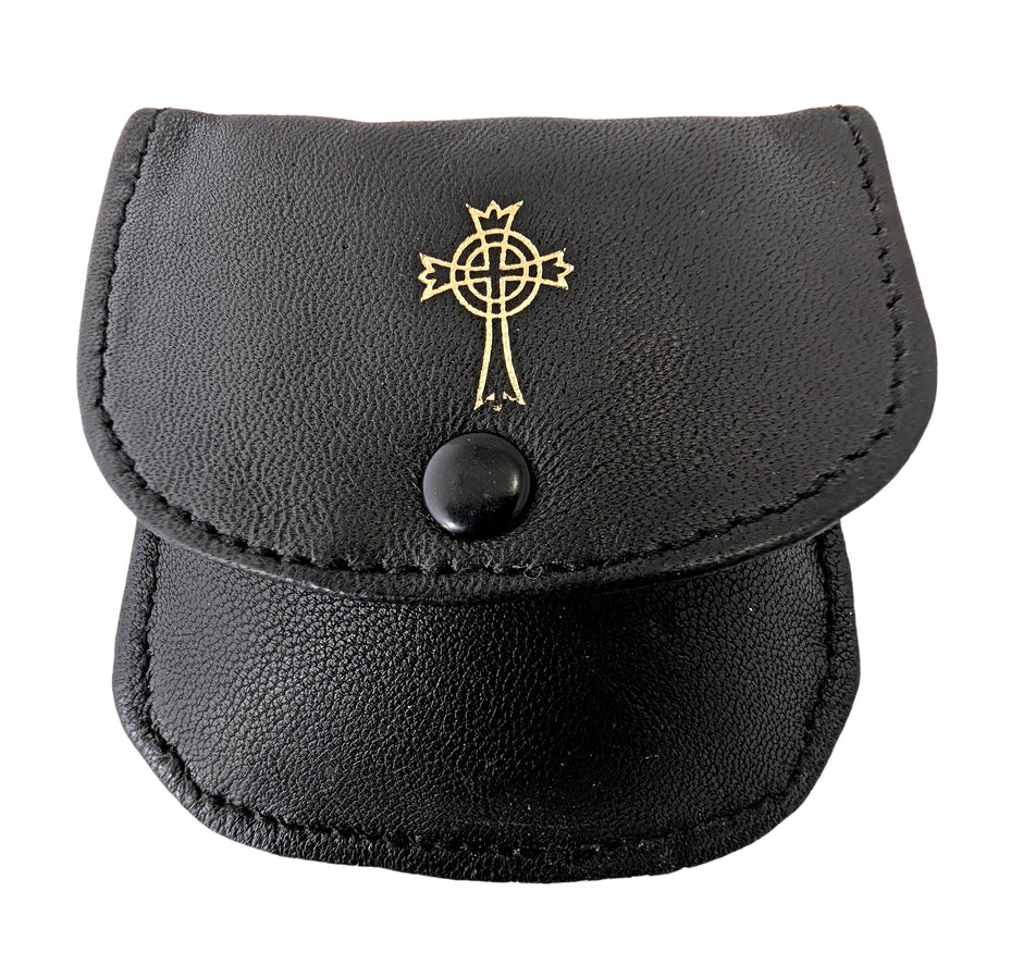 9504 Semi Oval  Rosary/Coin Case