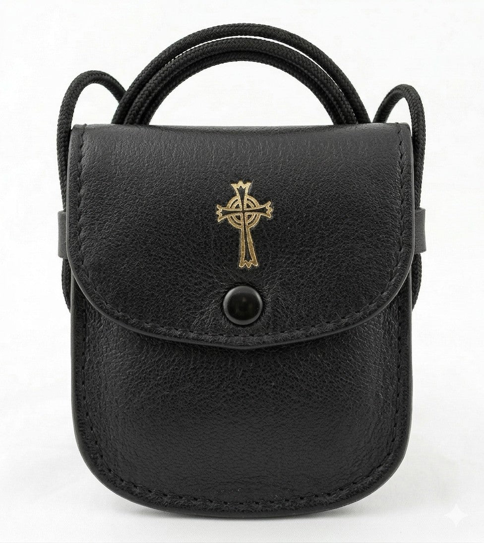 mds 9504/S Leather Pyx case mid size