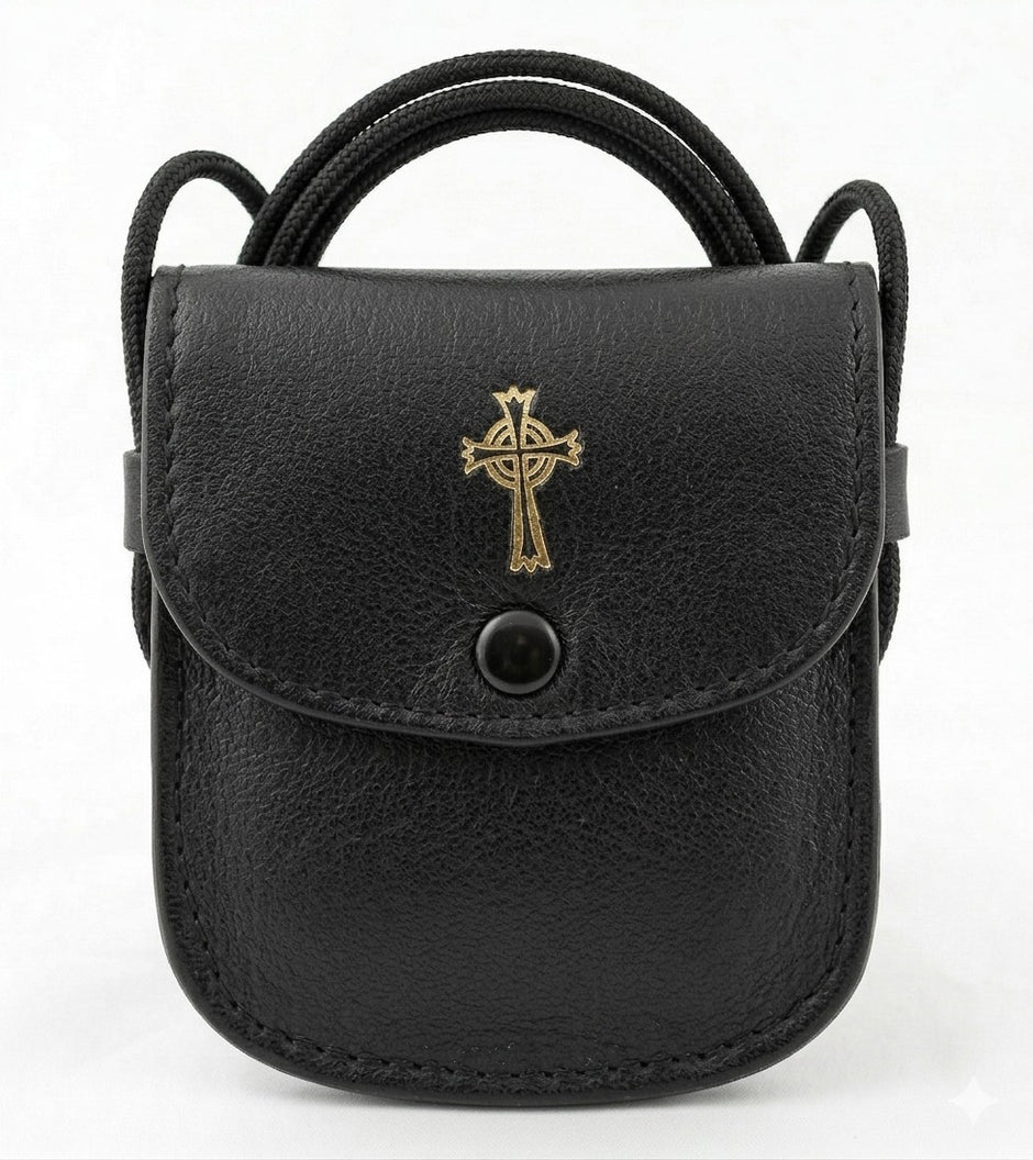 mds 9504/S Leather Pyx case mid size