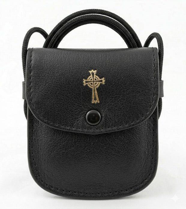 mds 9504/S Leather Pyx case mid size