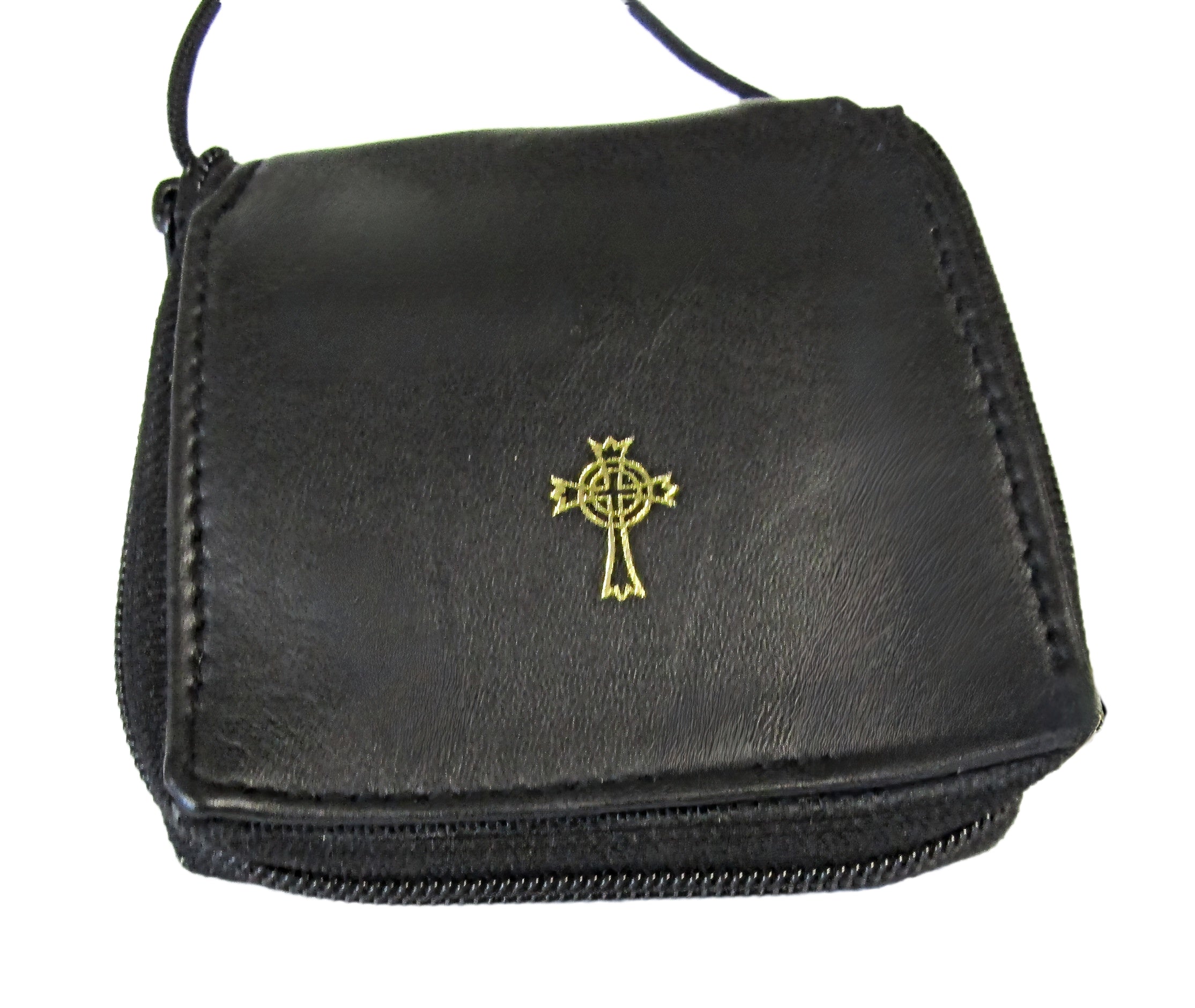 mds 9558  Leather Burse/Pyx Case with pocket.