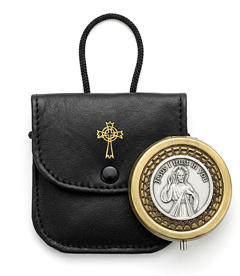 mds  Heritage & Tradition Collection- Pyx, Sheepskin leather case Combos.
