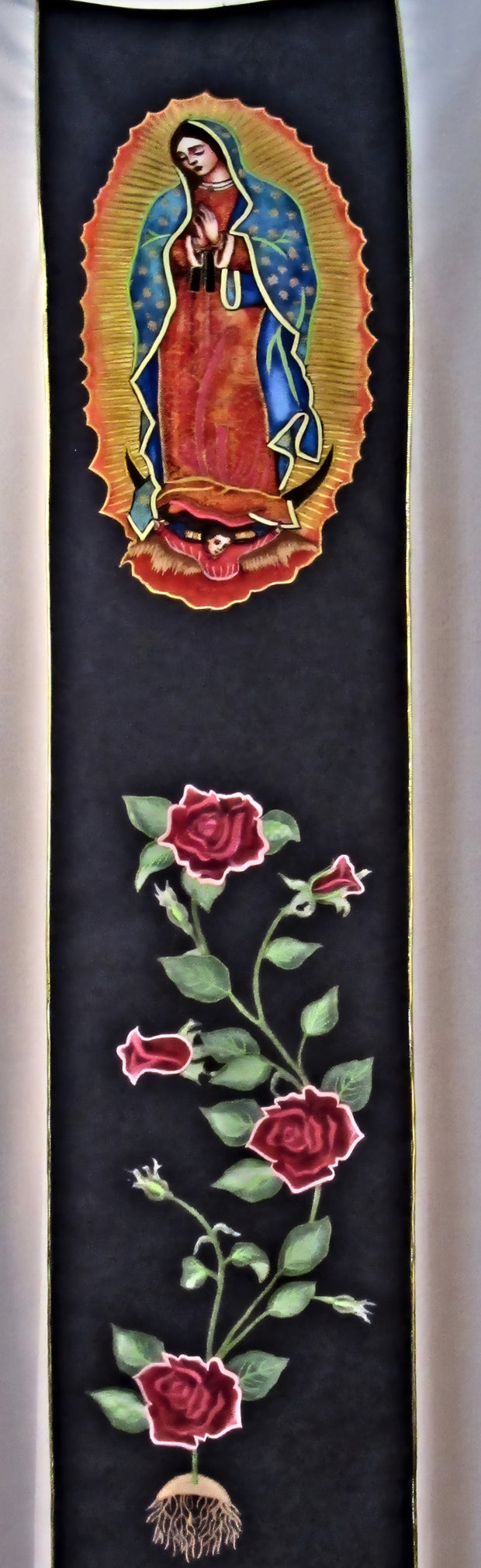 Miraculous Roses of Our Lady of Guadalupe chasuble - # mds# GuadR24