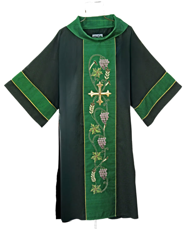 HB-135 Hand embroidered Silk blend Dalmatic.