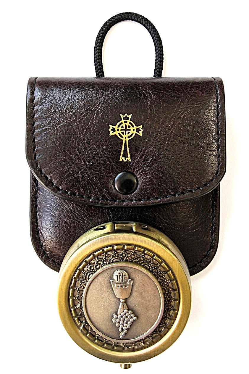 mds  Heritage & Tradition Collection- Pyx, Sheepskin leather case Combos.