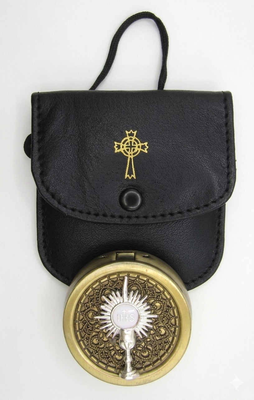 mds  Heritage & Tradition Collection- Pyx, Sheepskin leather case Combos.