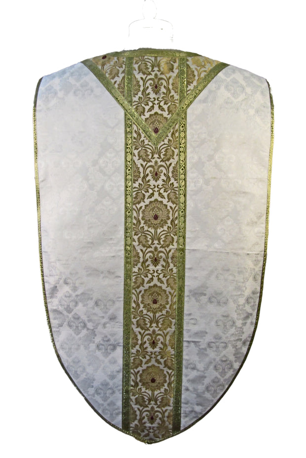 mds # PN2 - St. Philip Neri Chasuble Set, Jacquard fabrics.