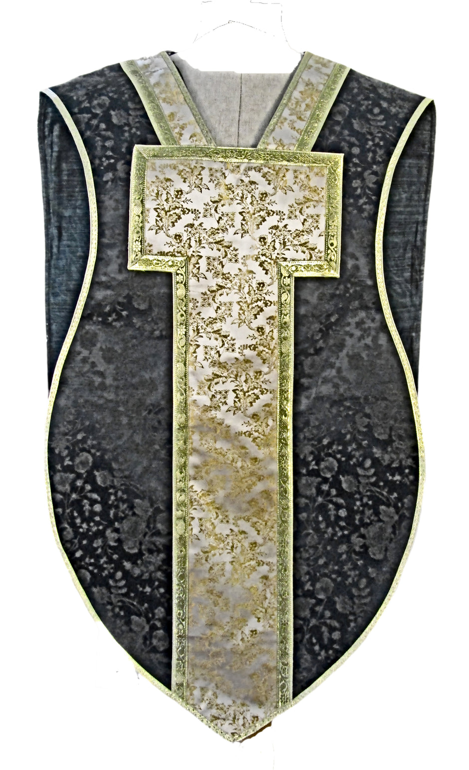 mds # PN2 - St. Philip Neri Chasuble Set, Jacquard fabrics.