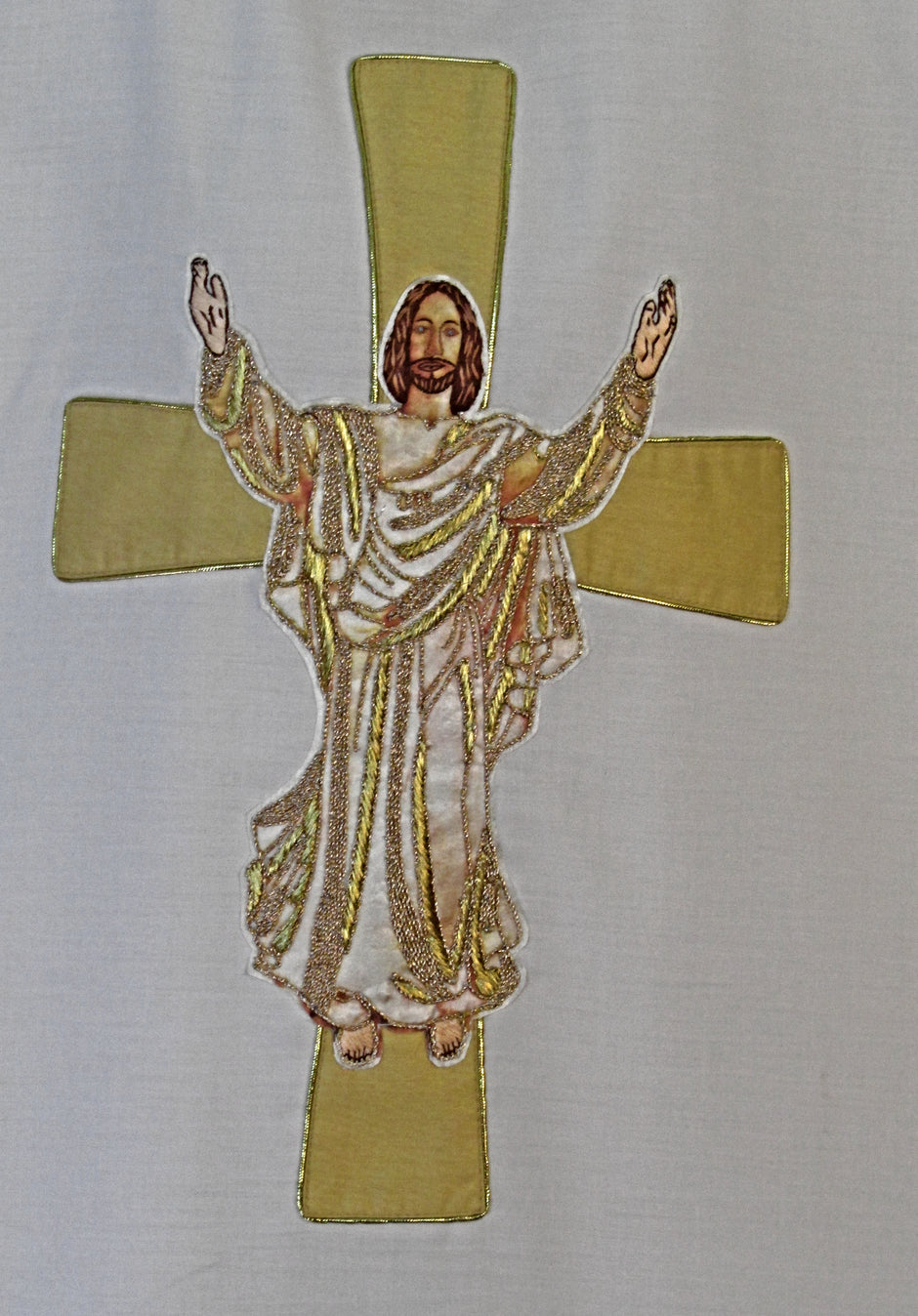 Risen Christ Chasuble Hand embroidered #RCC