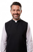 MDS All Fabric Roman Shirtfront (Washable collars) ShtFrt/Roman