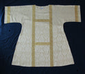 mds#2311/J/      Chasuble/Dalmatic. Traditional Jacquard fabric dalmatic