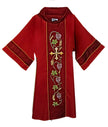 HB-135 Hand embroidered Silk blend Dalmatic.