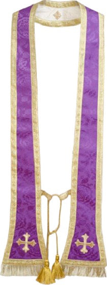 Large Visitation/Confessional Reversible stole #11324