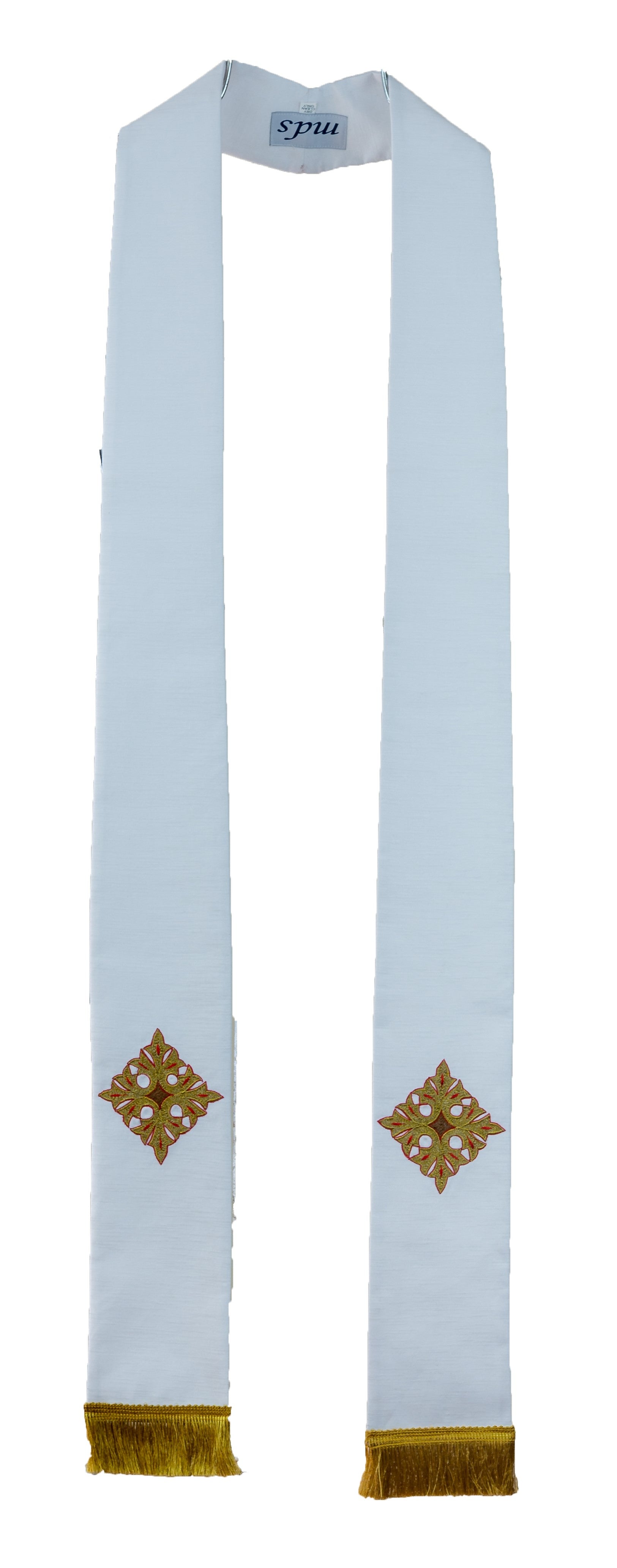 mds Cross of Flowers  Art Silk Stole # 18102
