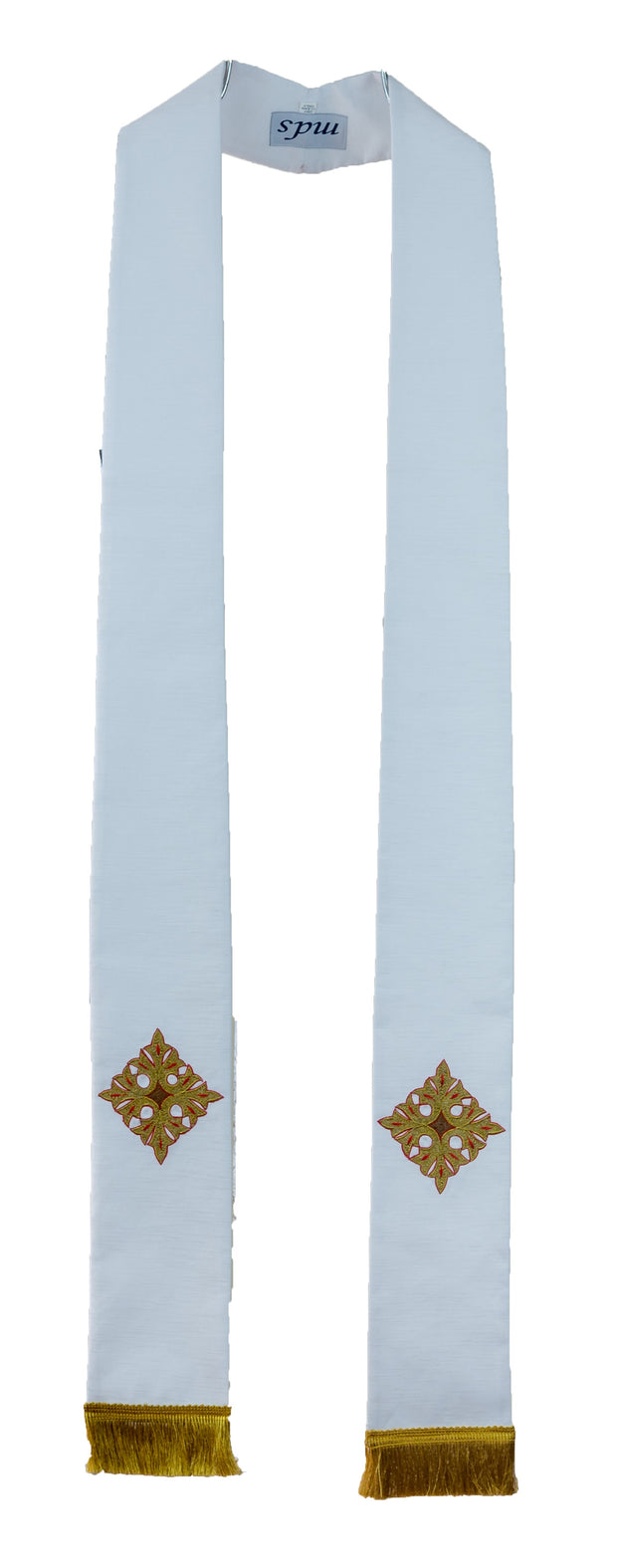 mds Cross of Flowers  Art Silk Stole # 18102
