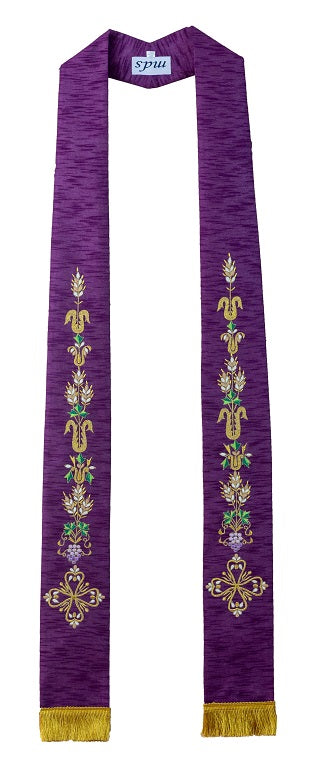 Florescence - Art Silk Stole # 18610