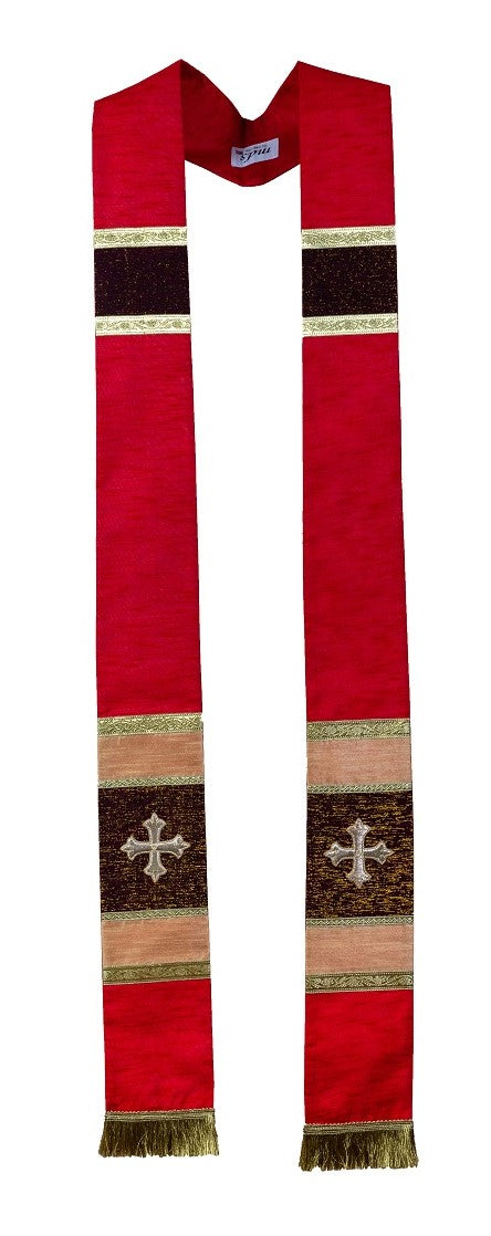 #1985 Holy Cross Stoles.  Hand embroidered.