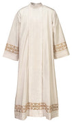 Embroidered Zippered Alb 3284