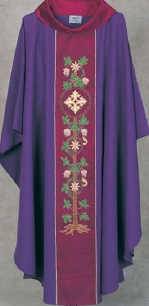 Tree of Life - Hand Embroidered Chasuble