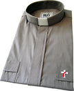 Deacon 7400 Grey  SS Tab Shirt