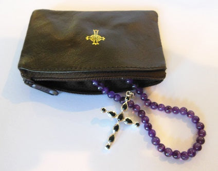 9501 Sheepskin Rosary Case