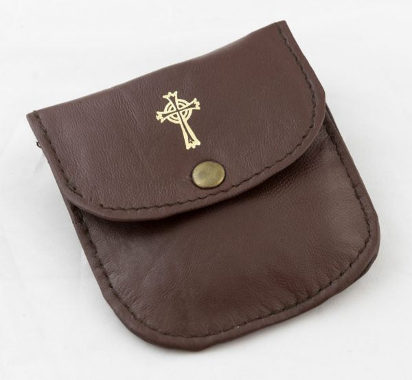 9504 Semi Oval  Rosary/Coin Case