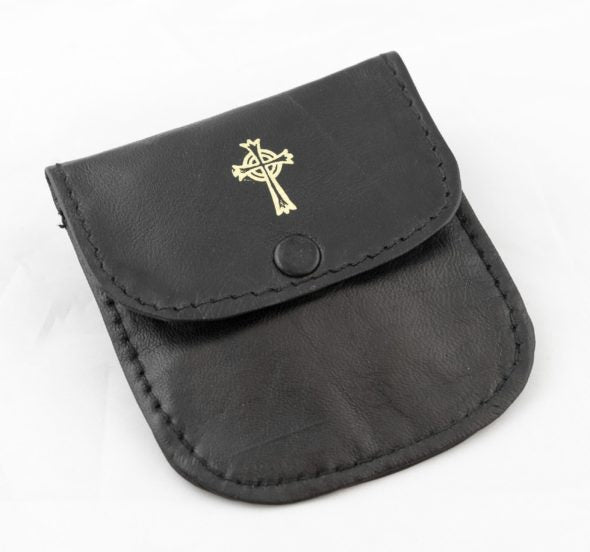 9504 Semi Oval  Rosary/Coin Case