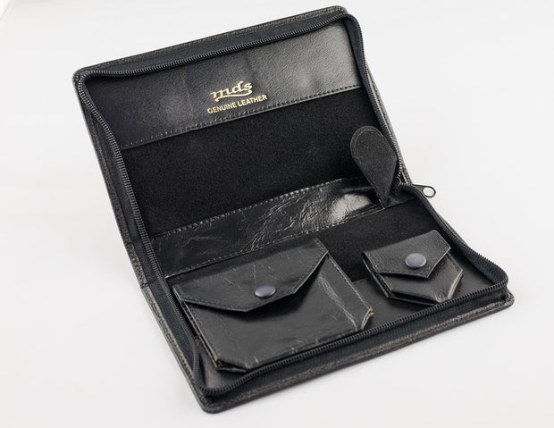 mds . Viaticum Case- Leather sick call case.- 9553