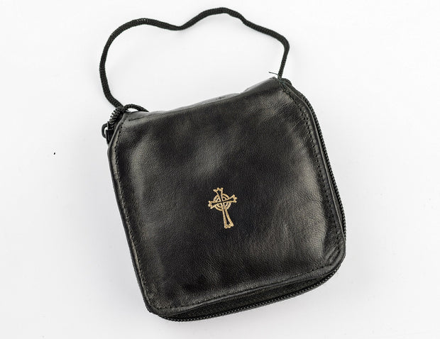 mds 3 side open leather Pyx Case -9558