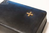 9777B- Brass Cross leather missal Cover
