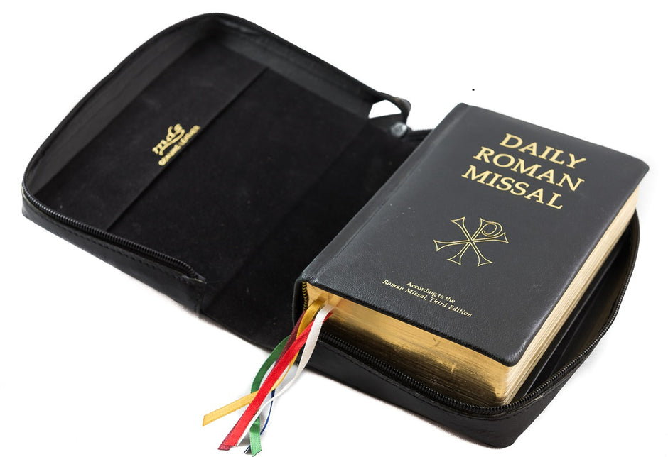 mds 9777/Jerusalem cross Missal Cover - Real Leather