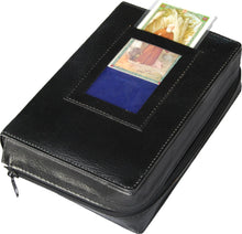 Load image into Gallery viewer, mds 9777W Window Missal Cover - Real Leather =+ FREE HOLY CARD
