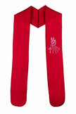 Descending Dove fabric confirmation stole.(Child) # Conf/Stl