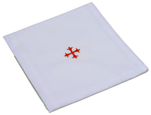 Load image into Gallery viewer, H100R Red Cross (3 Pack) Cotton Altar Linens
