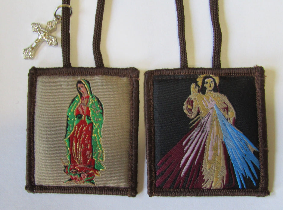 Divine Mercy/Guadalupe Sca[pular   mds#801/Slp